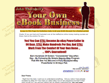 Tablet Screenshot of ninetydaypowerseller.com
